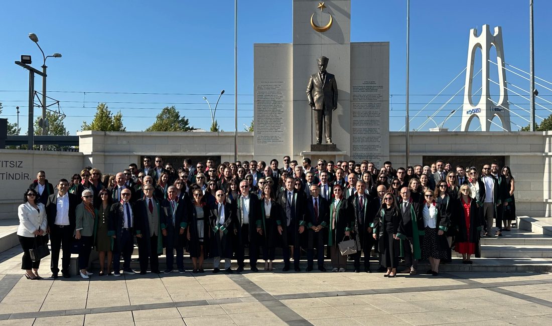 Kocaeli Barosu Başkanı Caner Karakadılar, 2026-2027 adli yılının başlaması dolayısıyla