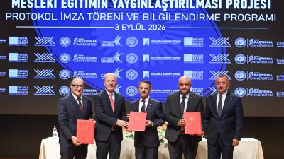 Kocaeli’de yükseköğretimde mesleki eğitimin yaygınlaştırılması amacıyla önemli bir iş birliğine