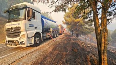 Kocaeli Büyükşehir Belediyesi, kırsal alanlarda yangınlara müdahale kapasitesini güçlendirmek amacıyla